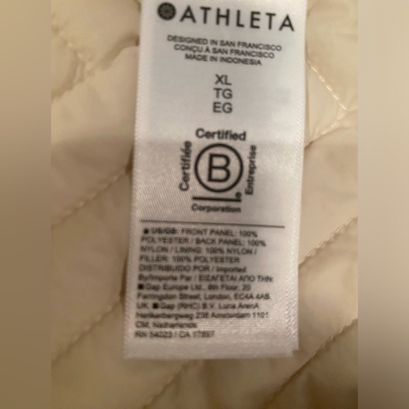 Athleta XL Women’s Cozy Day Hybrid Coat - Picture 8 of 13